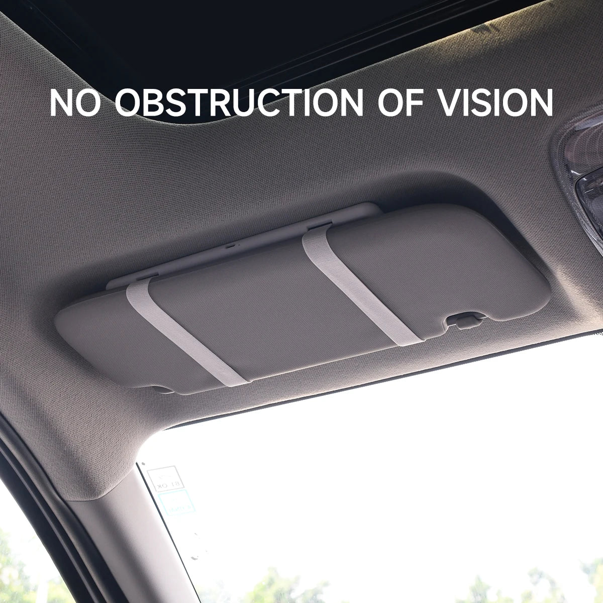 מראה איפור לרכב באיכות HD עם תאורת LED, שלושה רמות התאמה ושליטה מגע, מתאים לשמש ולתאורה פנימית, פתרון מושלם לאיפור בדרכים!"